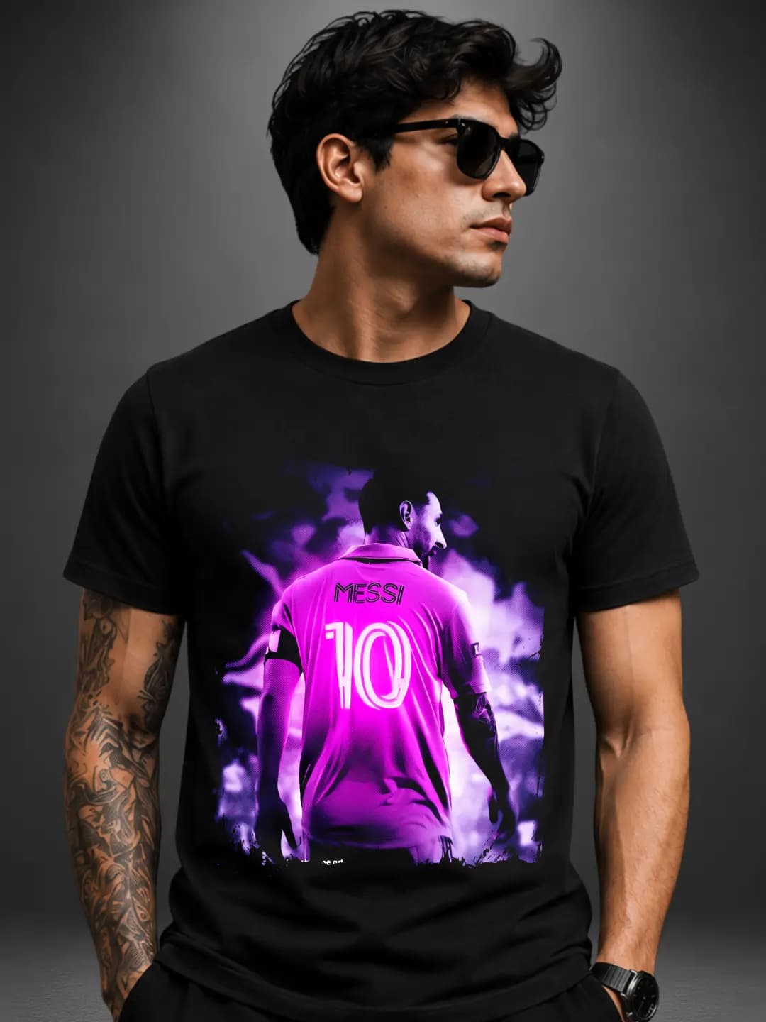 Messi — Miami Espalda